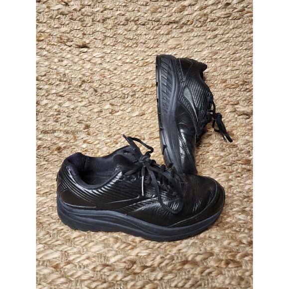 Brooks Addiction Walker 2 Walking Shoes Black/Black US Women's 6 Comfort - Picture 2 of 12